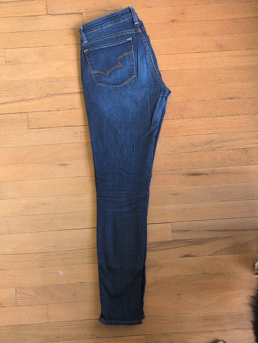 Big Star Women's Dark Blue Slim Straight Jeans
